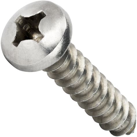 pan head sheet metal screws|phillips pan head screw size.